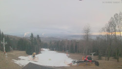 Horní část sjezdovek