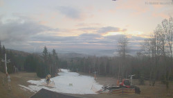 Horní část sjezdovek