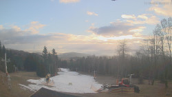 Horní část sjezdovek