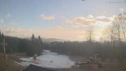 Horní část sjezdovek