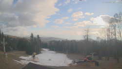 Horní část sjezdovek