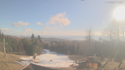 Horní část sjezdovek