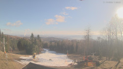 Horní část sjezdovek