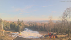 Horní část sjezdovek