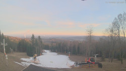 Horní část sjezdovek