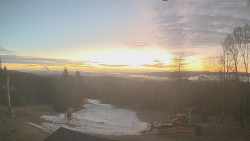 Horní část sjezdovek