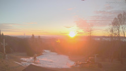 Horní část sjezdovek