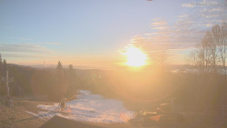 Horní část sjezdovek