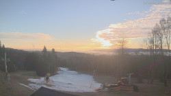 Horní část sjezdovek