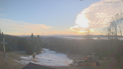 Horní část sjezdovek