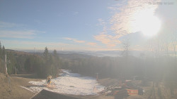 Horní část sjezdovek