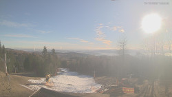 Horní část sjezdovek