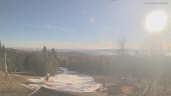 Horní část sjezdovek