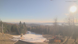 Horní část sjezdovek