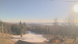 Horní část sjezdovek