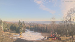 Horní část sjezdovek