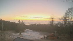 Horní část sjezdovek