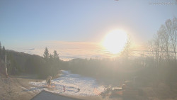 Horní část sjezdovek