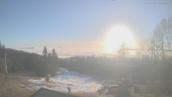 Horní část sjezdovek