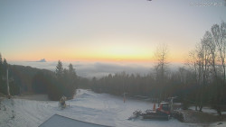 Horní část sjezdovek