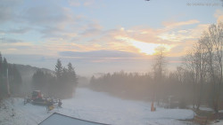 Horní část sjezdovek