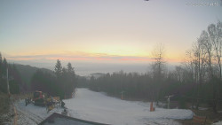 Horní část sjezdovek