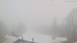 Horní část sjezdovek