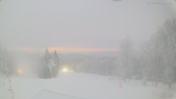 Horní část sjezdovek