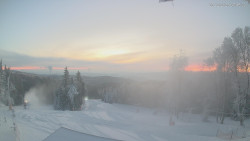 Horní část sjezdovek