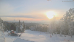 Horní část sjezdovek