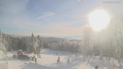 Horní část sjezdovek