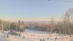 Horní část sjezdovek