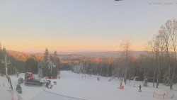 Horní část sjezdovek