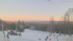 Horní část sjezdovek