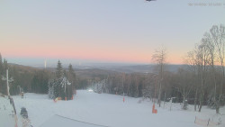 Horní část sjezdovek