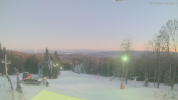 Horní část sjezdovek