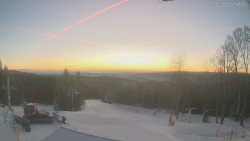 Horní část sjezdovek