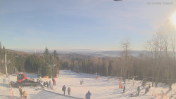 Horní část sjezdovek