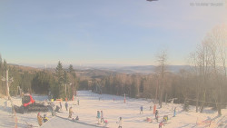 Horní část sjezdovek