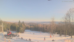 Horní část sjezdovek