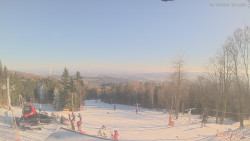 Horní část sjezdovek