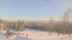 Horní část sjezdovek