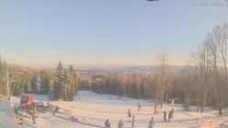 Horní část sjezdovek