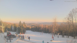 Horní část sjezdovek