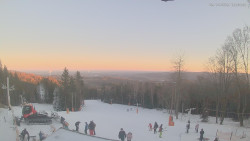 Horní část sjezdovek