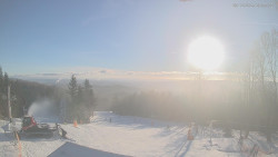 Horní část sjezdovek