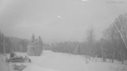 Horní část sjezdovek