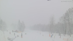 Horní část sjezdovek