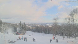 Horní část sjezdovek