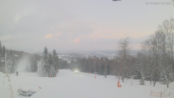 Horní část sjezdovek